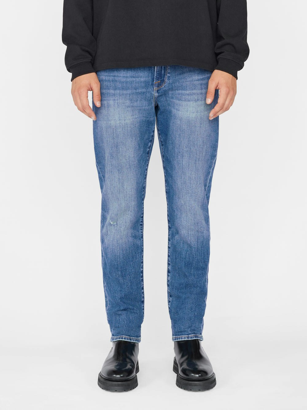 jeans front view